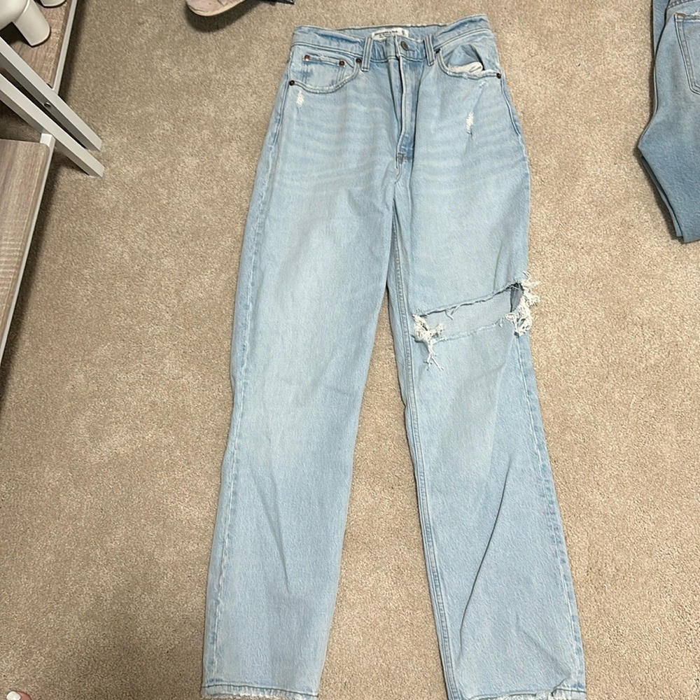 abercrombie curve love jeans
